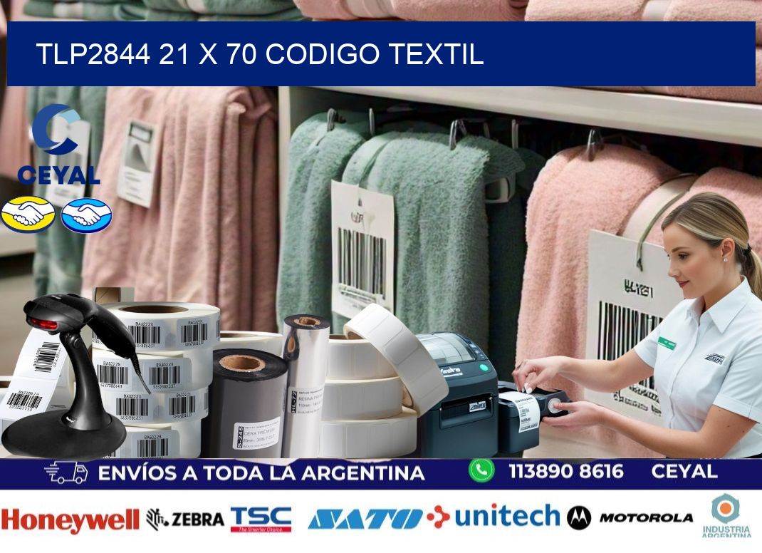 TLP2844 21 x 70 CODIGO TEXTIL