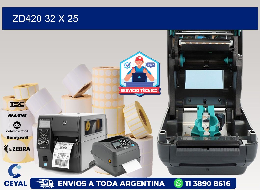 ZD420 32 x 25