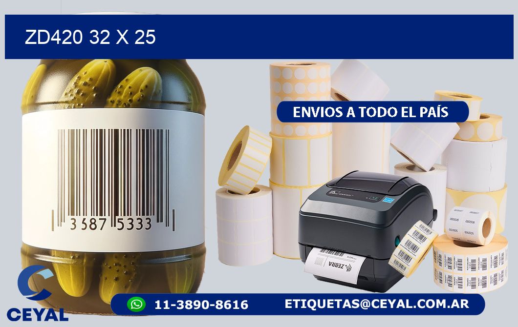 ZD420 32 x 25