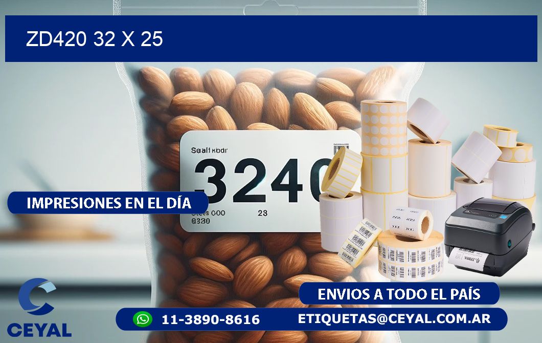 ZD420 32 x 25