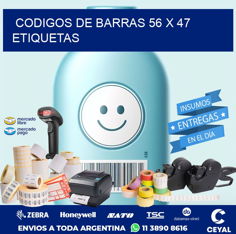 codigos de barras 56 x 47 etiquetas