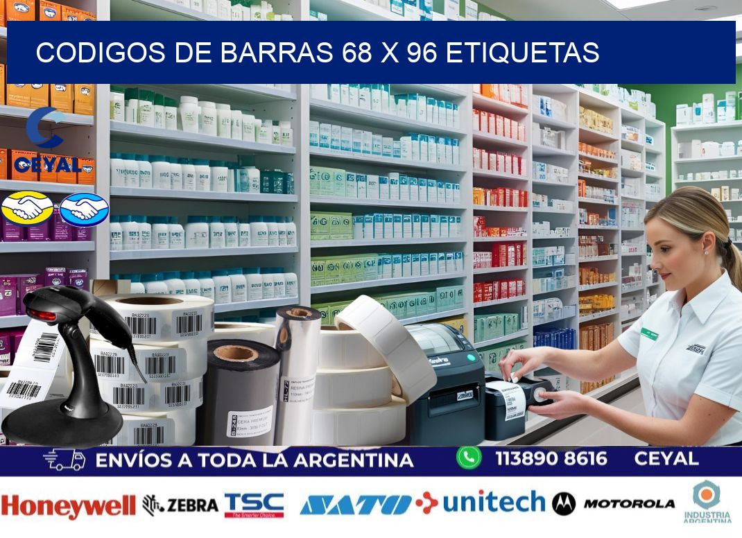 codigos de barras 68 x 96 etiquetas