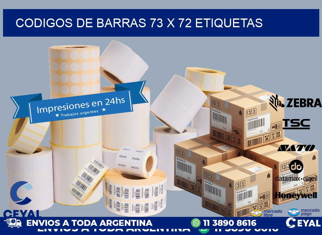codigos de barras 73 x 72 etiquetas