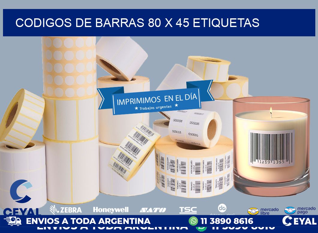 codigos de barras 80 x 45 etiquetas