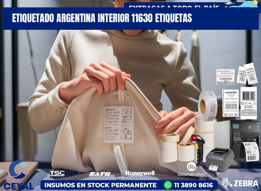 etiquetado argentina interior 11630 etiquetas
