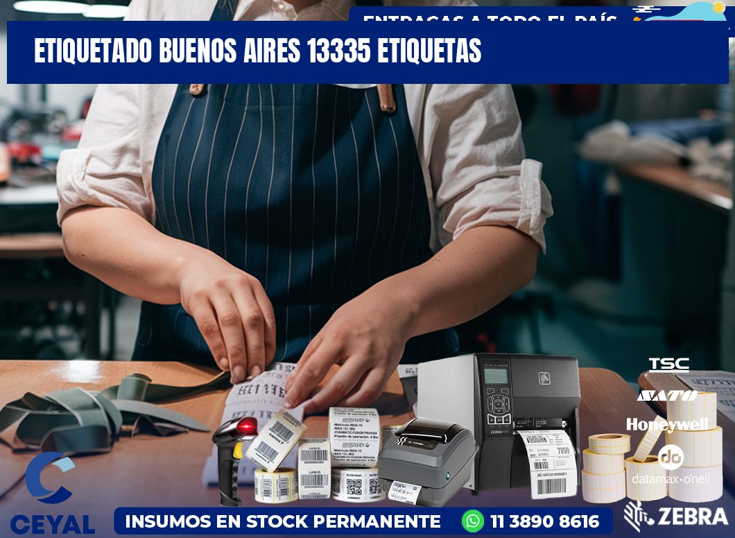 etiquetado buenos aires 13335 etiquetas