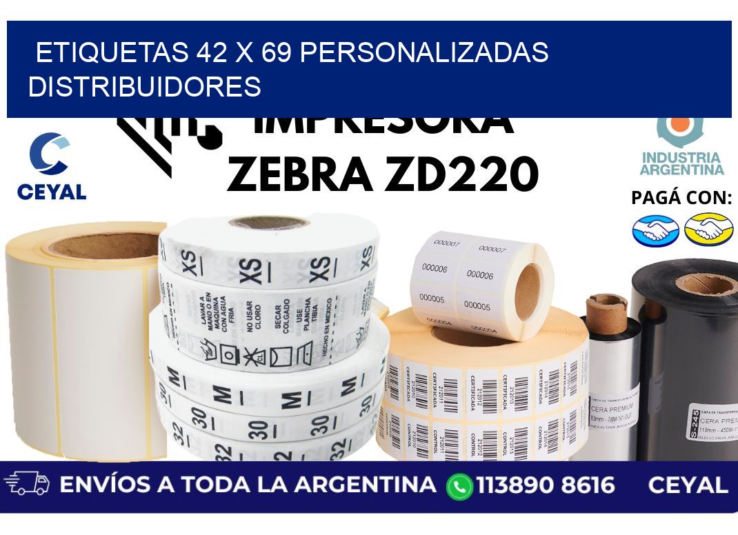 etiquetas 42 x 69 personalizadas distribuidores