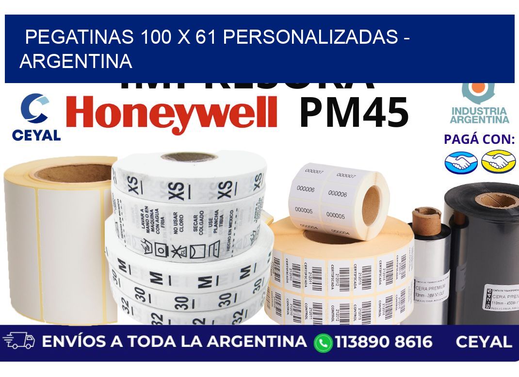 pegatinas 100 x 61 personalizadas - Argentina