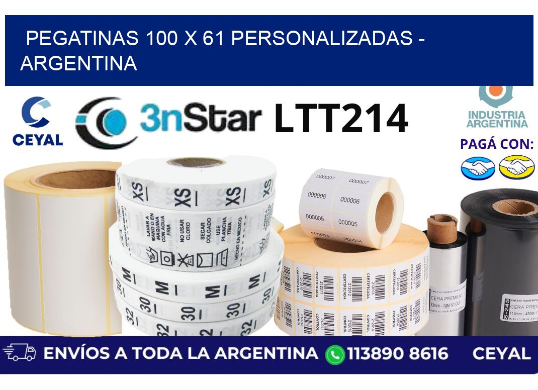 pegatinas 100 x 61 personalizadas - Argentina