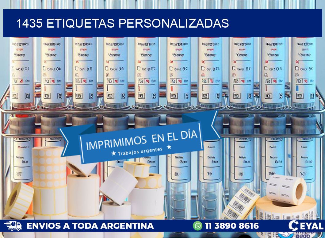 1435 Etiquetas personalizadas