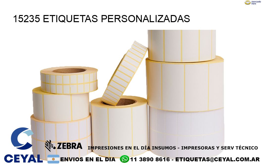 15235 Etiquetas personalizadas