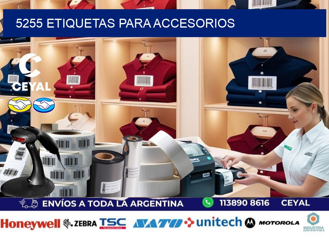 5255 Etiquetas para accesorios