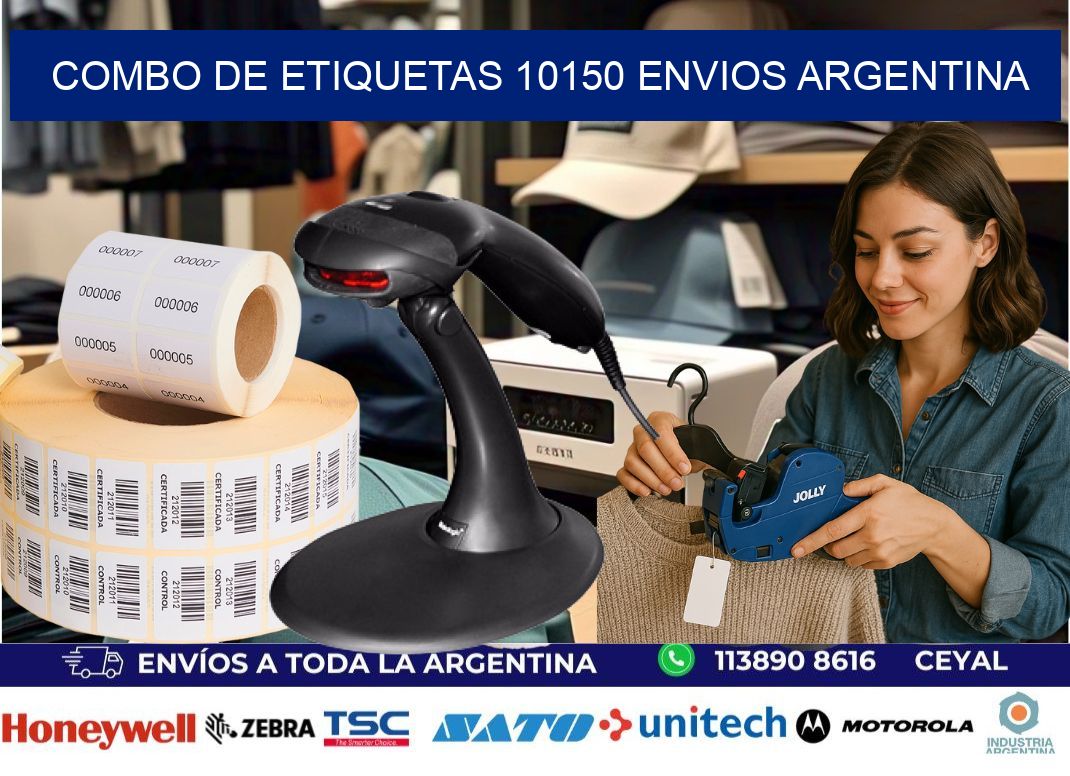 Combo de etiquetas 10150 ENVIOS ARGENTINA
