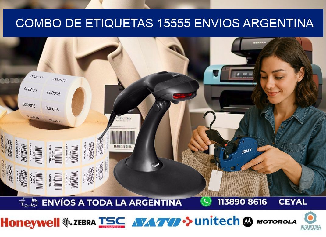 Combo de etiquetas 15555 ENVIOS ARGENTINA