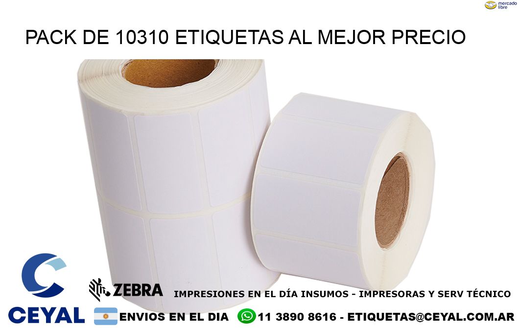 Pack de 10310 etiquetas al mejor precio