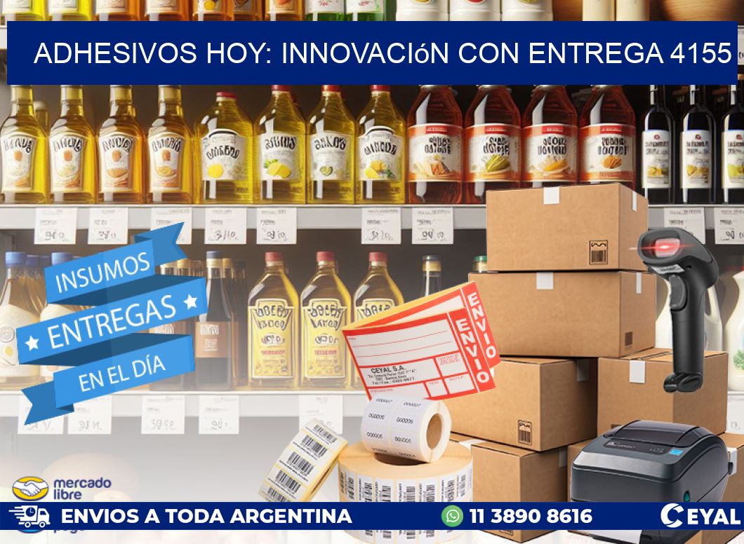 Adhesivos Hoy: Innovación con Entrega 4155