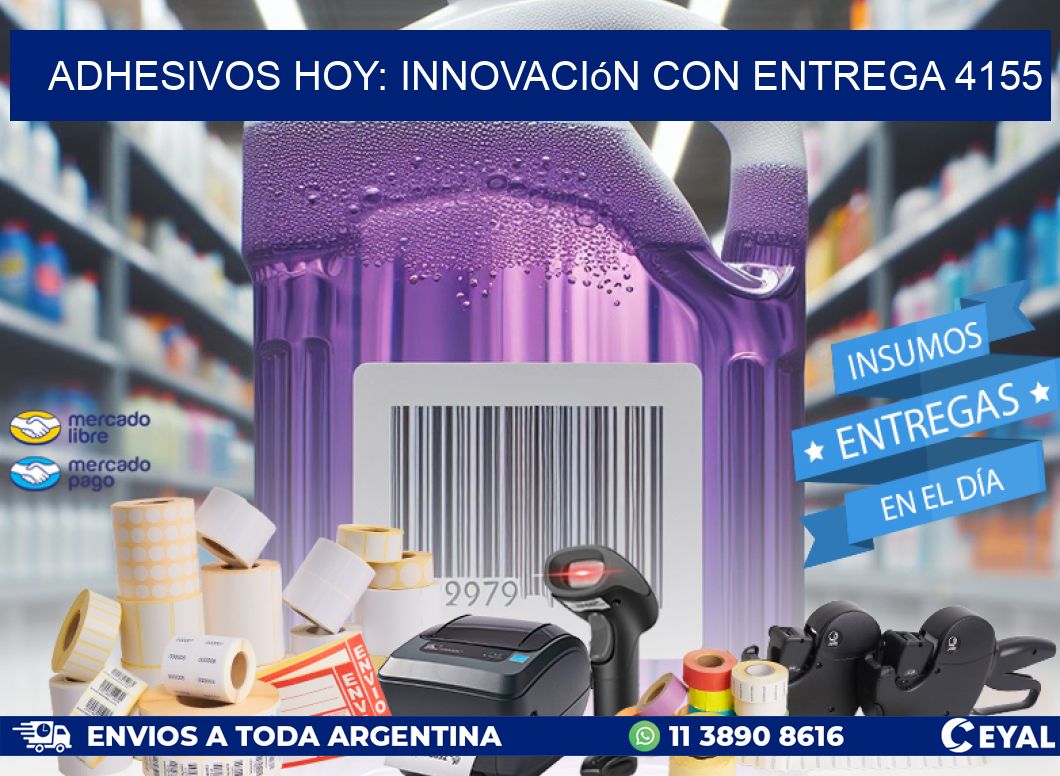 Adhesivos Hoy: Innovación con Entrega 4155