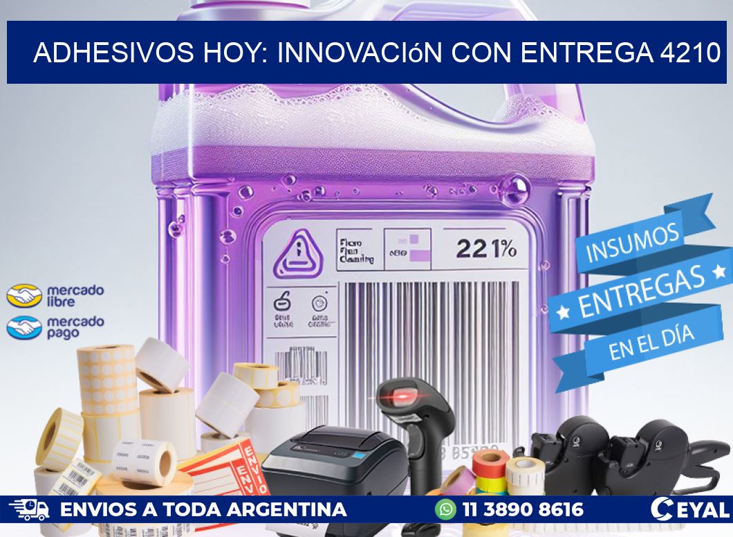 Adhesivos Hoy: Innovación con Entrega 4210