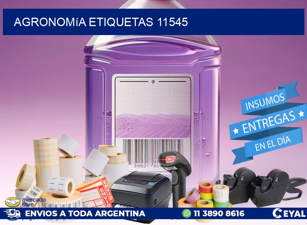 Agronomía etiquetas 11545