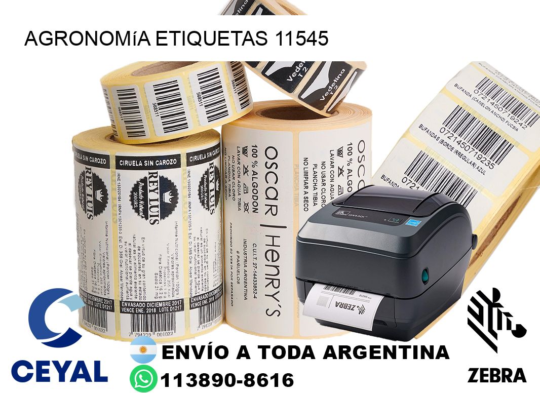 Agronomía etiquetas 11545