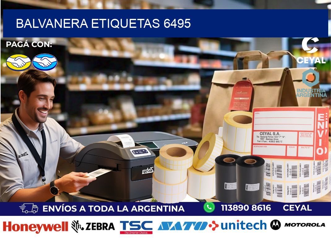 Balvanera etiquetas 6495
