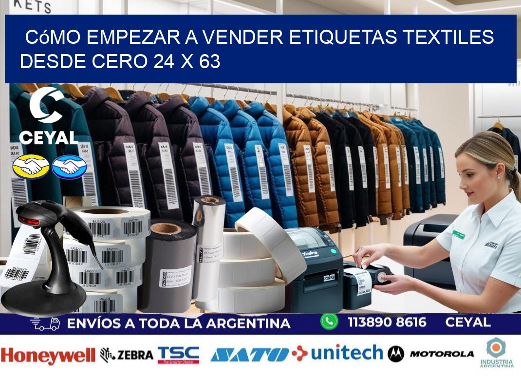 Cómo Empezar a Vender Etiquetas Textiles desde Cero 24 x 63