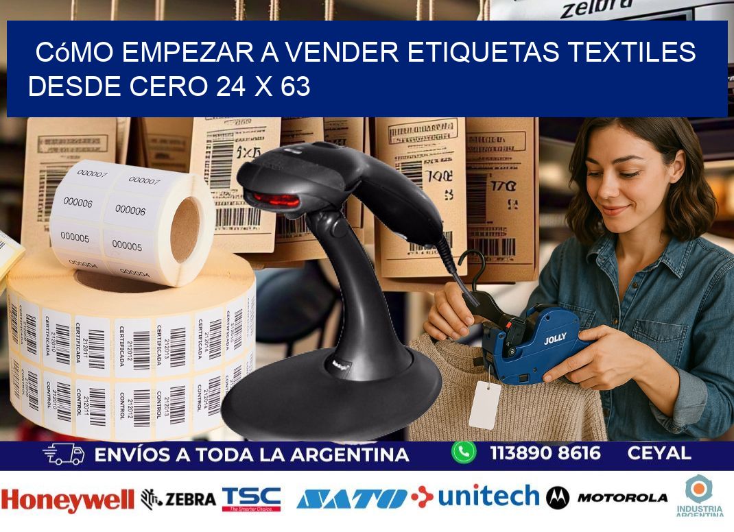 Cómo Empezar a Vender Etiquetas Textiles desde Cero 24 x 63