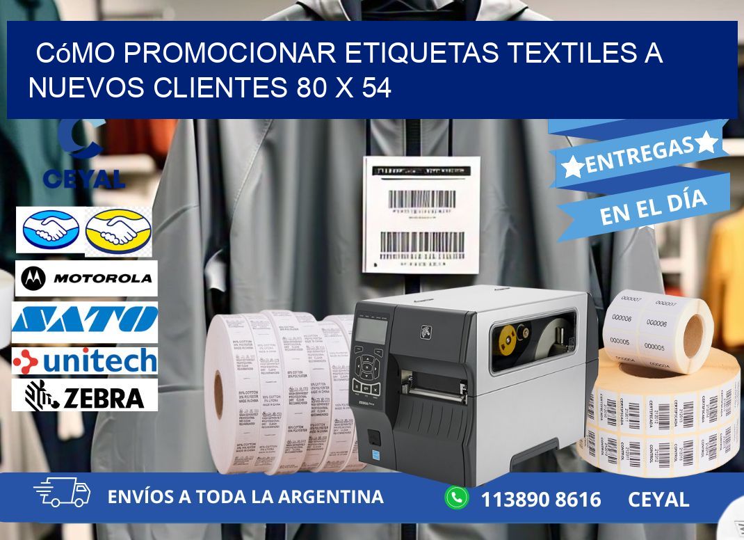 Cómo Promocionar Etiquetas Textiles a Nuevos Clientes 80 x 54