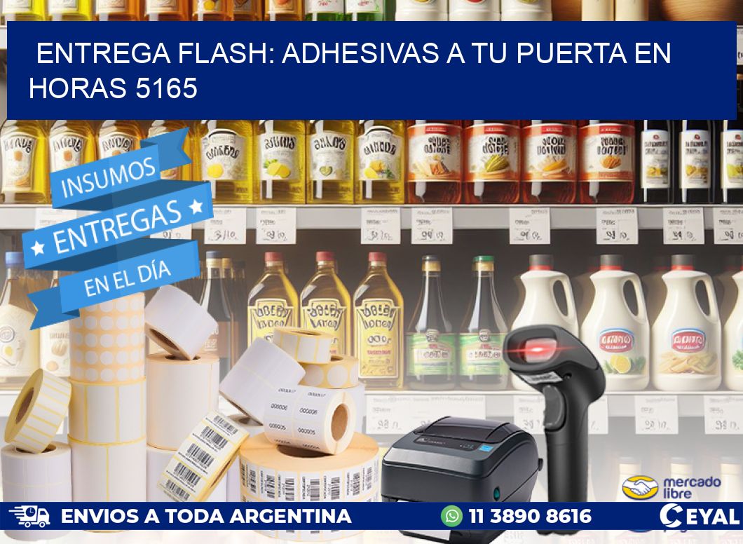 Entrega Flash: Adhesivas A Tu Puerta en Horas 5165