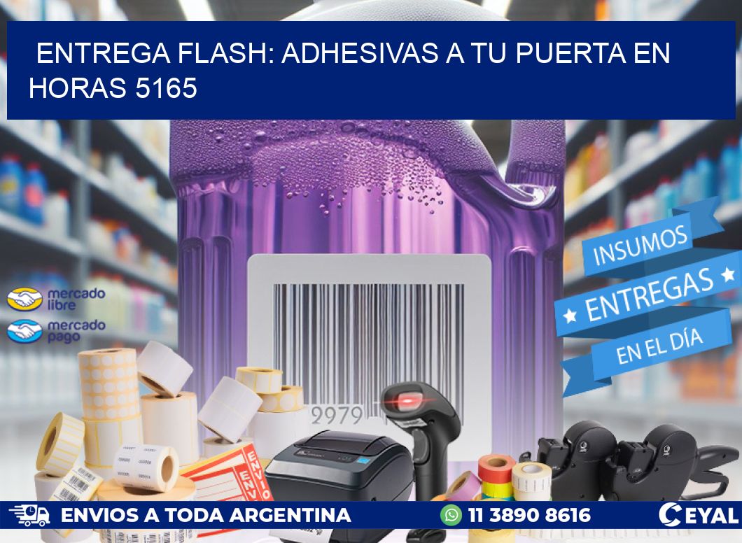 Entrega Flash: Adhesivas A Tu Puerta en Horas 5165