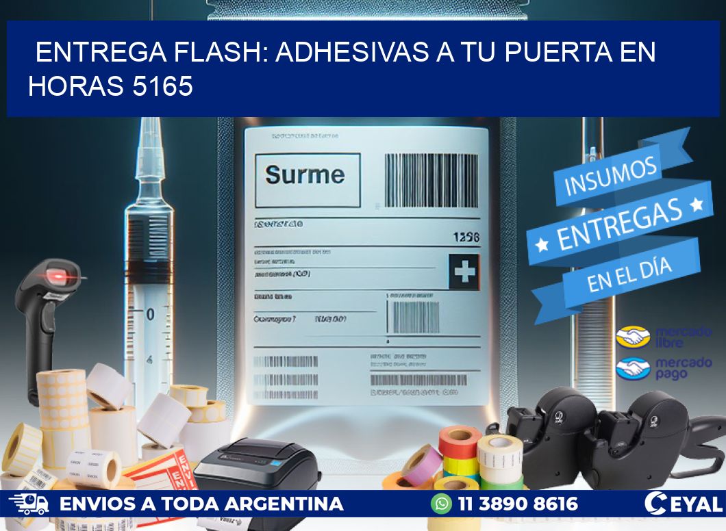 Entrega Flash: Adhesivas A Tu Puerta en Horas 5165