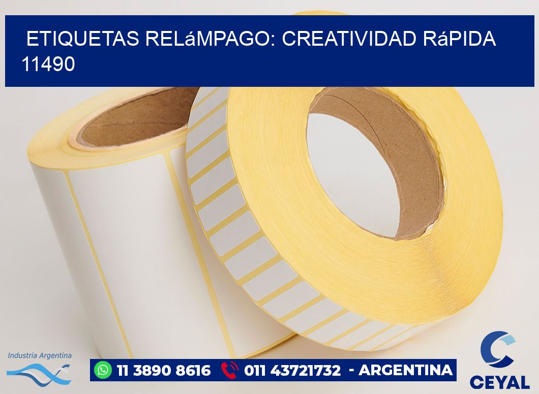 Etiquetas Relámpago: Creatividad Rápida 11490