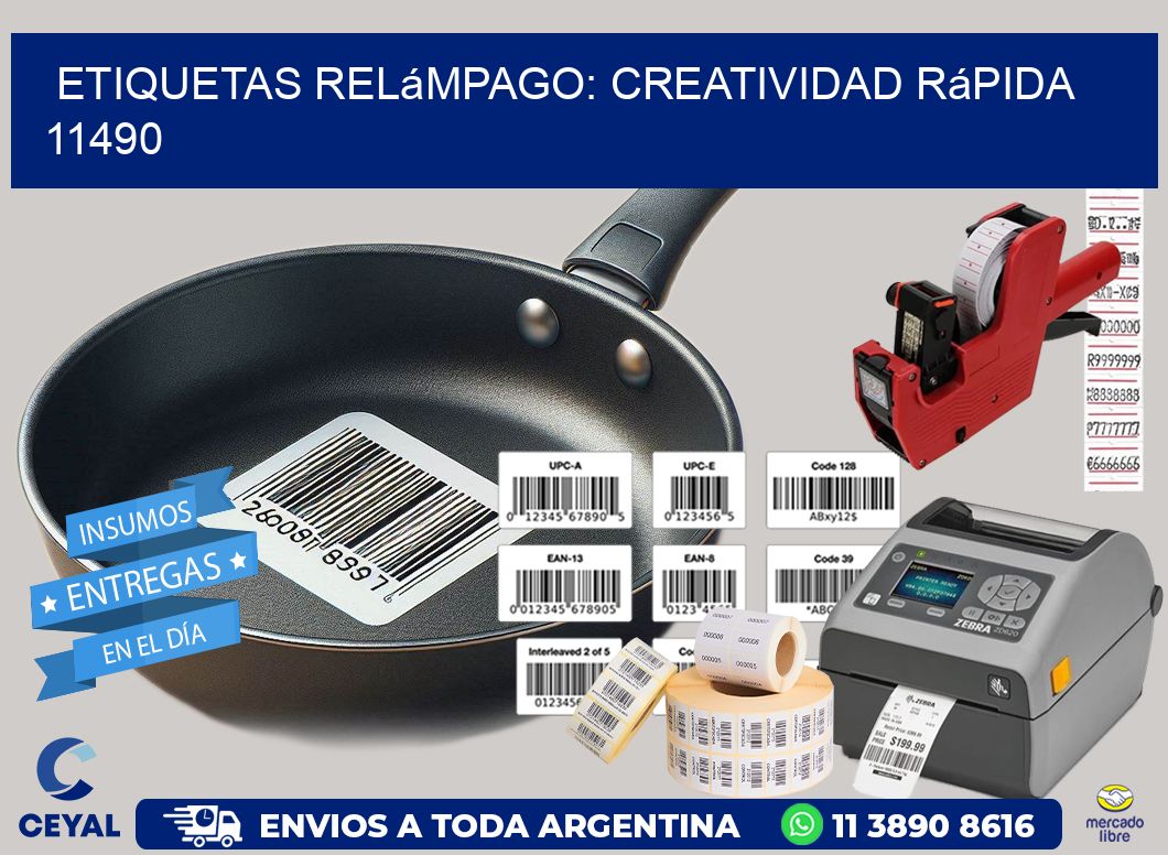 Etiquetas Relámpago: Creatividad Rápida 11490