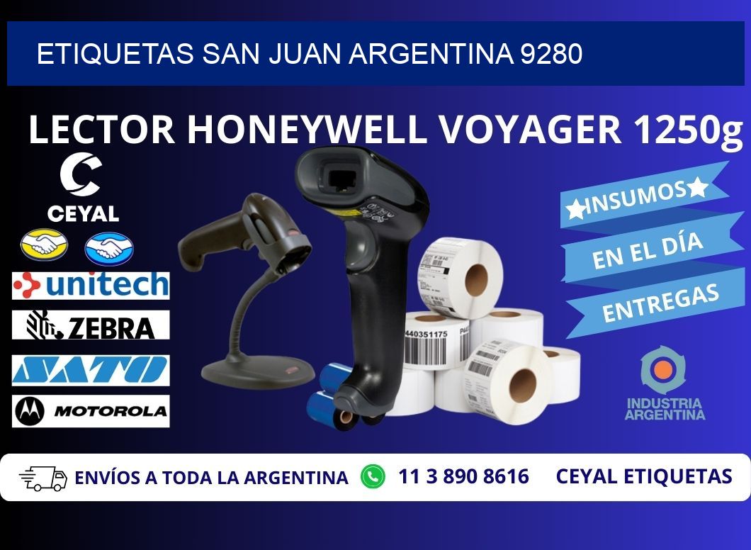 Etiquetas San Juan Argentina 9280