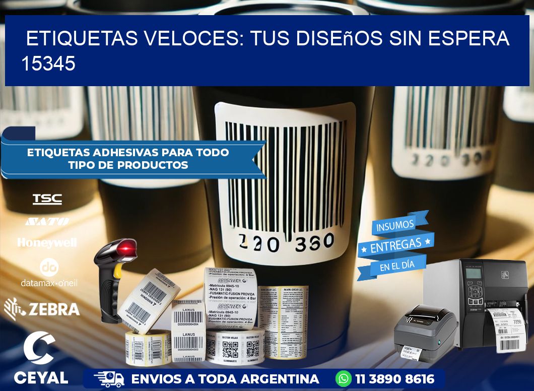 Etiquetas Veloces: Tus Diseños sin Espera 15345