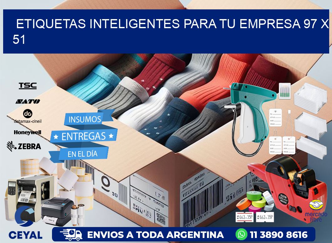 Etiquetas inteligentes para tu empresa 97 x 51