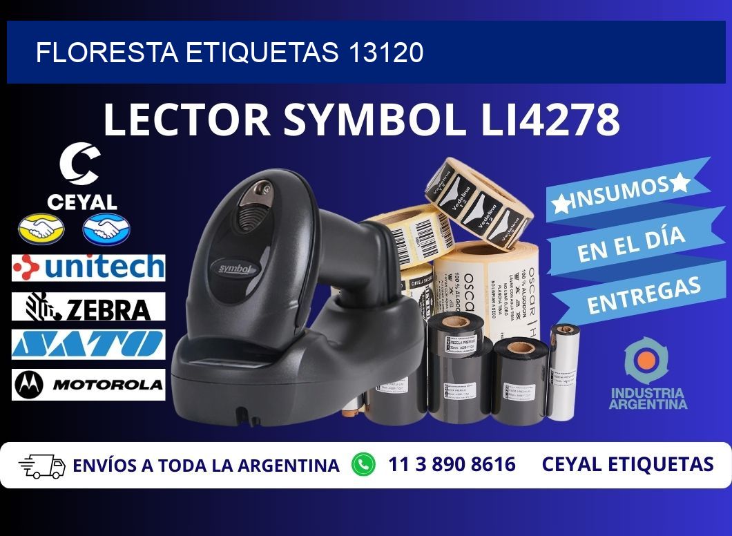 Floresta etiquetas 13120