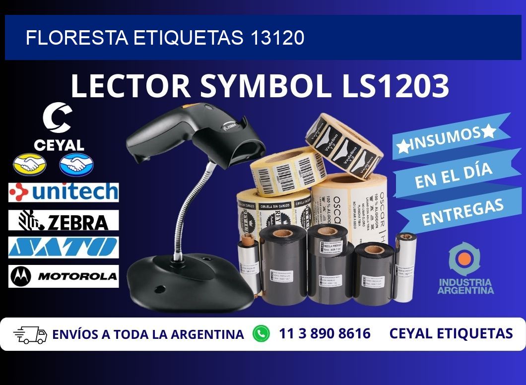 Floresta etiquetas 13120