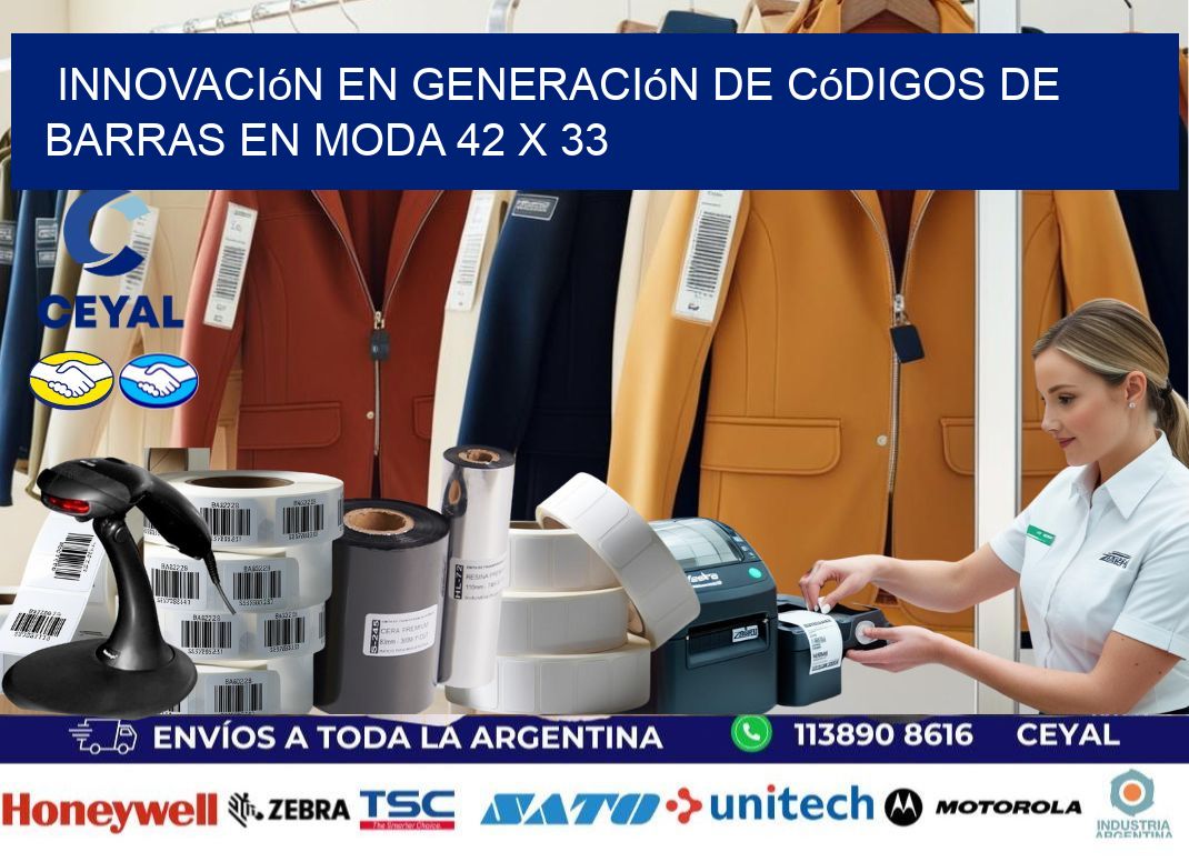 Innovación en Generación de Códigos de Barras en Moda 42 x 33