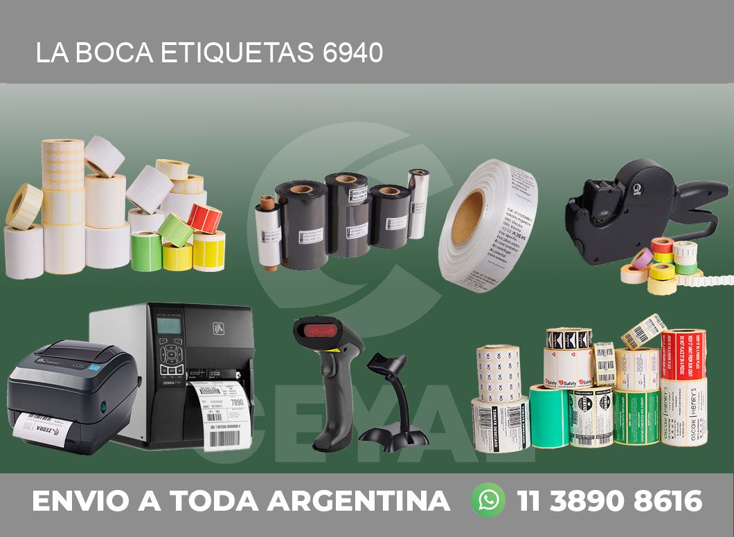 La Boca etiquetas 6940