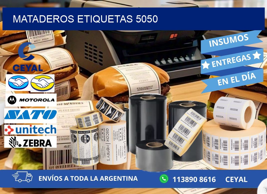 Mataderos etiquetas 5050