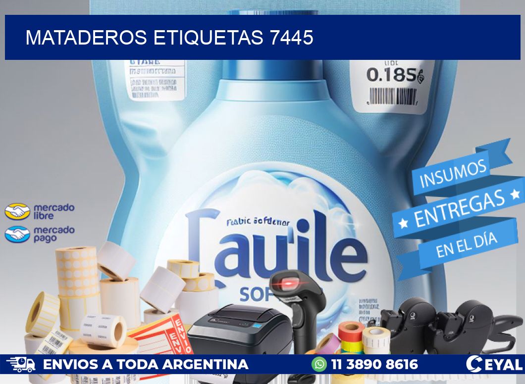 Mataderos etiquetas 7445