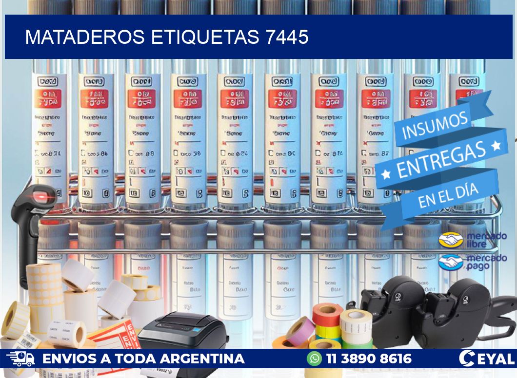 Mataderos etiquetas 7445