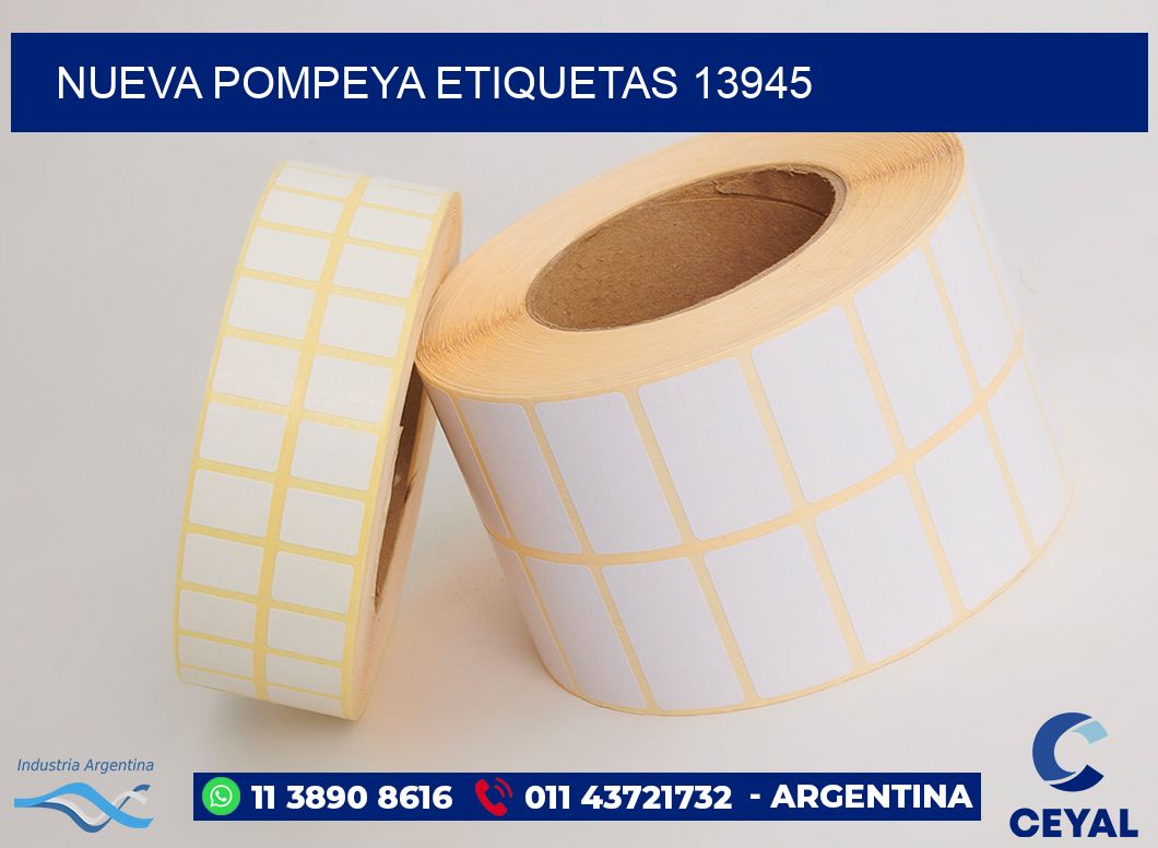 Nueva Pompeya etiquetas 13945