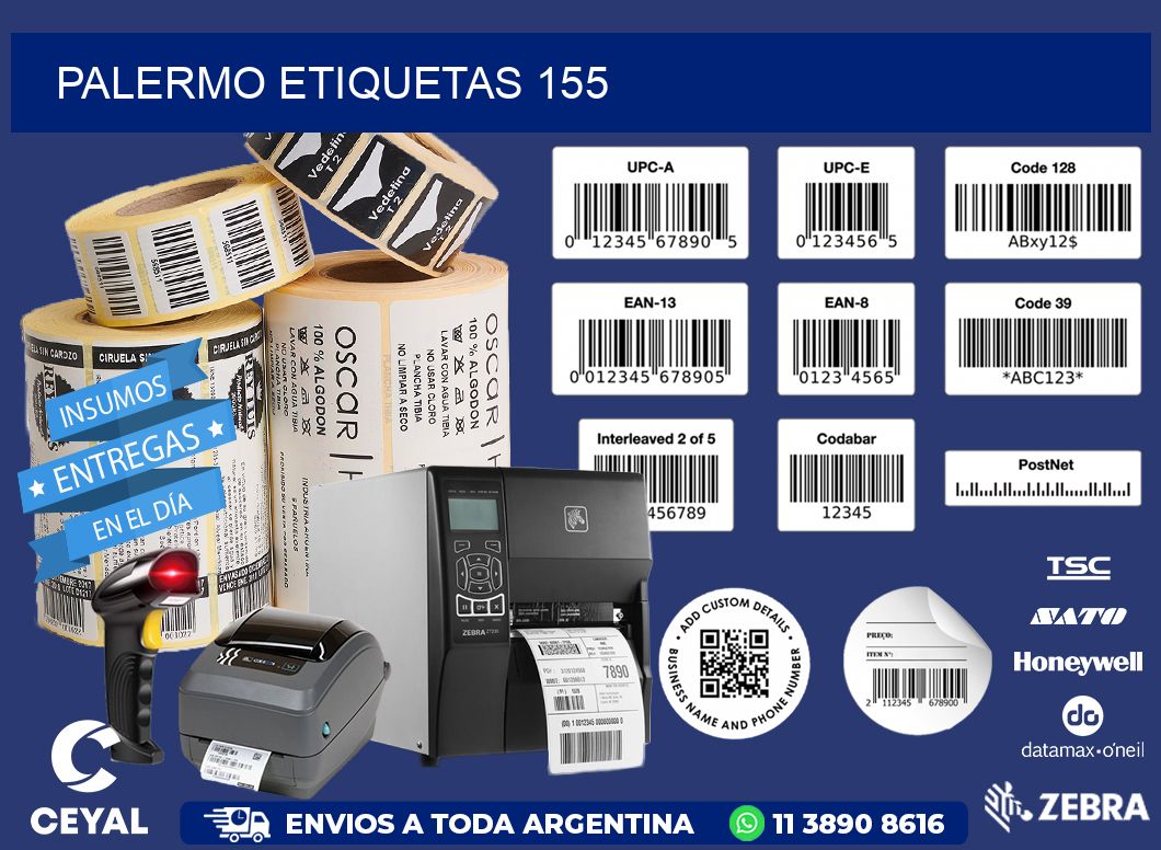 Palermo etiquetas 155