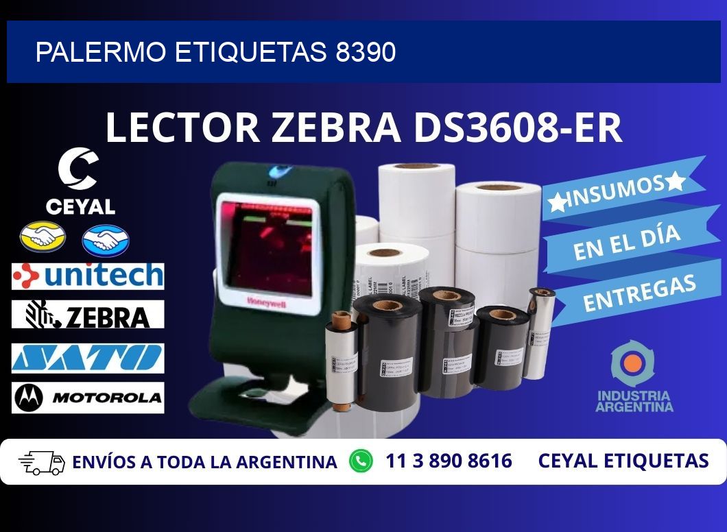 Palermo etiquetas 8390
