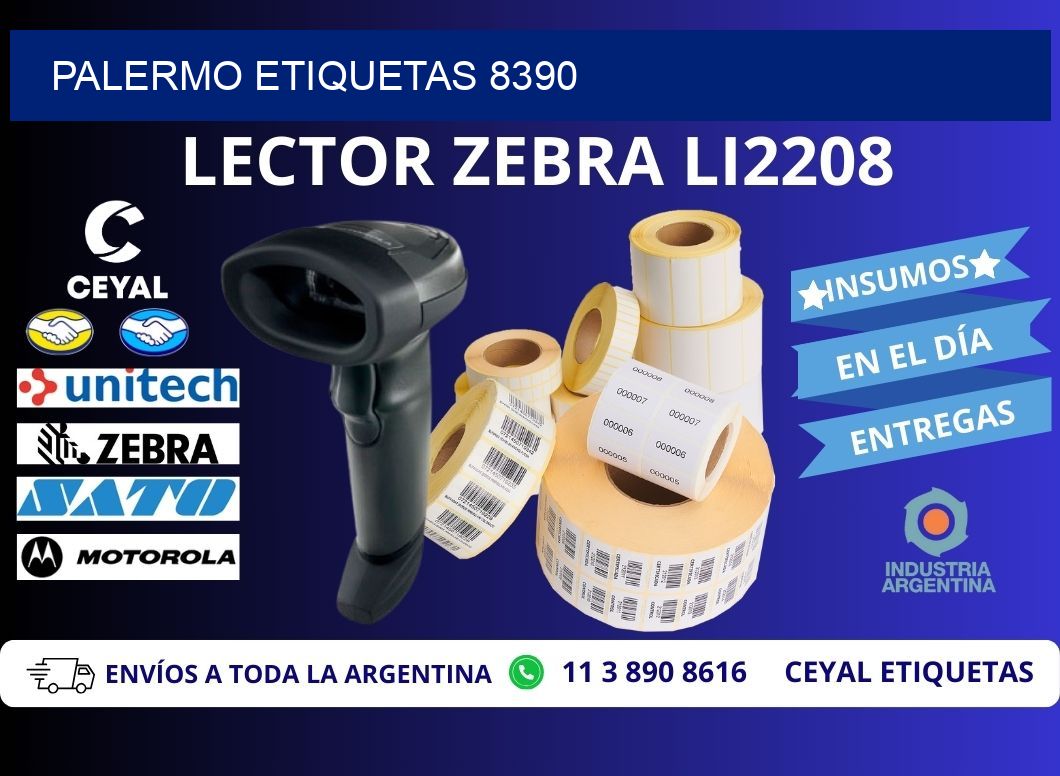 Palermo etiquetas 8390