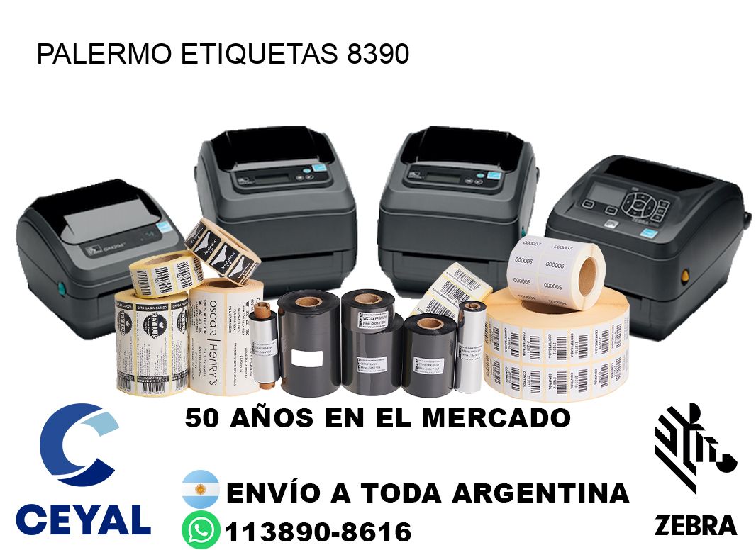 Palermo etiquetas 8390