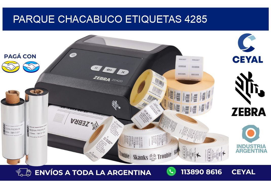 Parque Chacabuco etiquetas 4285