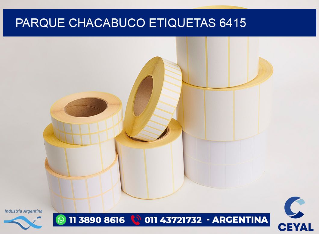 Parque Chacabuco etiquetas 6415